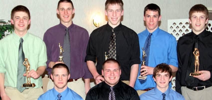 Norwich basketball players honored