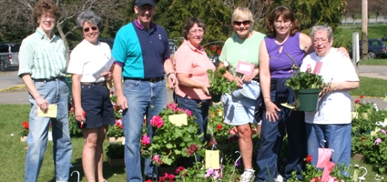 Hospice gears up for flower sale and chicken barbecue