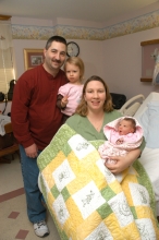 Baby honored on National Quilting Day