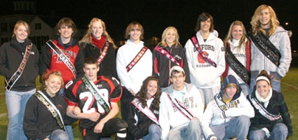 Oxford crowns homecoming court