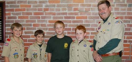 Greene Boy Scouts learn about local government