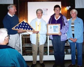 101st Airborne Flag donated to Oxford museum