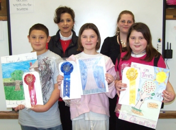 Arbor Day Posters win awards from Tree Board