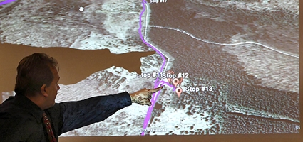 GPS expert tracks Ford's truck