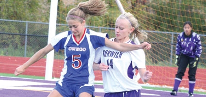 Owego too much for Purple Tornado; OV girls pick up first win