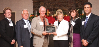David Emerson honored with Harry Tecklenburg Leadership Award