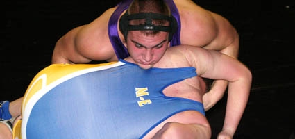 NHS grapplers crank out win over M-E