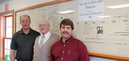 Timeline documents Village of Guilford business history