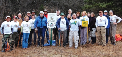 Local hiking club honors one of its leaders