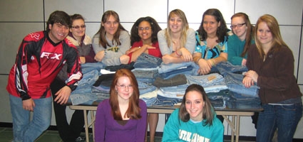 BOCES students take part in Jeans for Teens Campaign