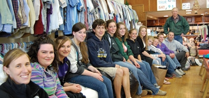Greene students collect thousands of  clothing items for Community Clothing Bank