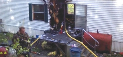 Smoke detectors wake Sherburne family to escape burning home