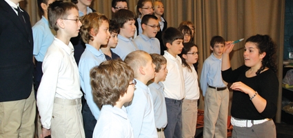 Holy Family gets ready for Christmas concert