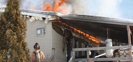 Norwich Home Destroyed In Fire