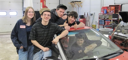 BOCES works on electric car project