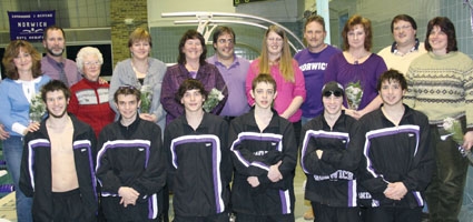 Tornado honors senior swimmers