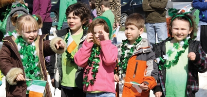 Irish raise flag over Norwich on St. Patrick's Day