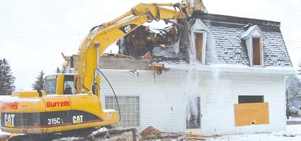 Demolition continues at new Byrne Dairy site