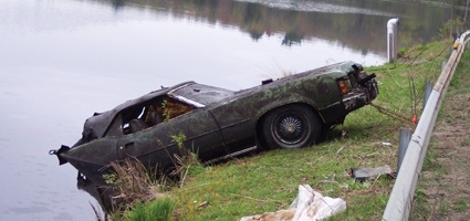 Mystery solved: Police say car pulled from Round Pond was stolen in 1973
