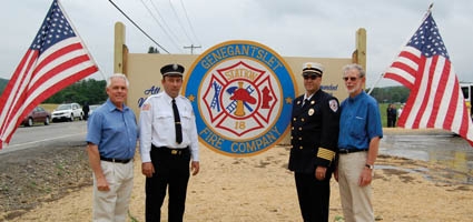 Genegantslet Fire Company “christens” new fire station