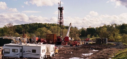 New York may ban gas drilling in watersheds, state land