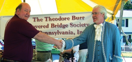 Oxford Celebrates Burr House Bicentennial And Covered Bridge Resource Center Grand Opening 