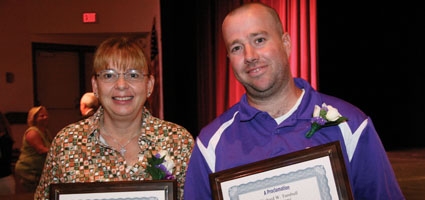 Norwich honors employee, teacher of the year