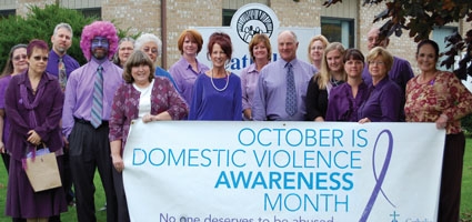 Catholic Charities Recognizes Domestic Violence Awareness Month