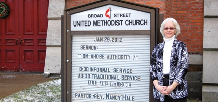 New Pastor At The United Methodist Church Picking Up Where Her Husband Left Off