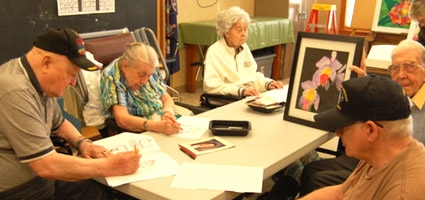 Vets’ Home residents to share their talents at art show