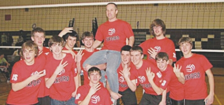 Oxford boys win MAC volleyball title