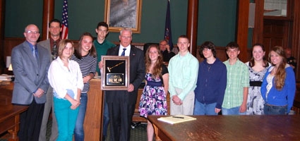 Evans brothers, S-E mock trial awarded at Law Day celebration