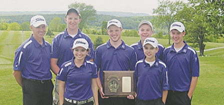 Norwich  golfers win first section title in 17 years