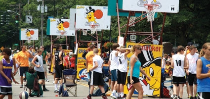 Gus Macker tournament scrambles for “Busters”
