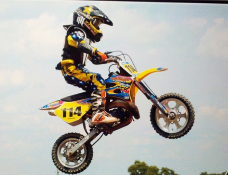 Local racer earns spot at motocross national championship