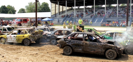 County Fair comes to a crashing finish