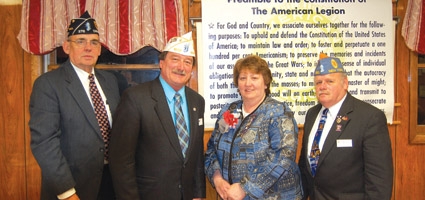 State Commander Visits Oxford’s American Legion