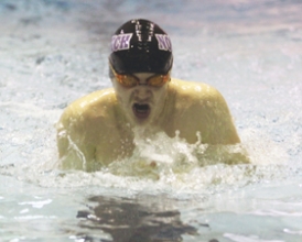 NHS swimmers return favor to Holland Patent