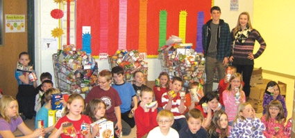 S-E Students Show Their Generosity In Food Drive