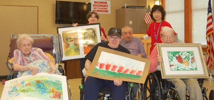 Vets’ Home artists show off ‘Our Colors’ in new exhibit