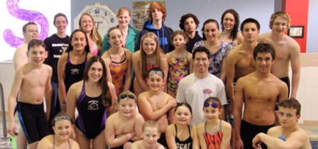 Dolphins compete in NYS YMCA meet