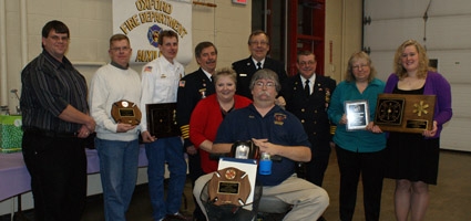 Oxford FD Hosts Annual Banquet And Award Ceremony