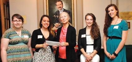 2012 Lucy Funke Scholarship for the Arts recipients