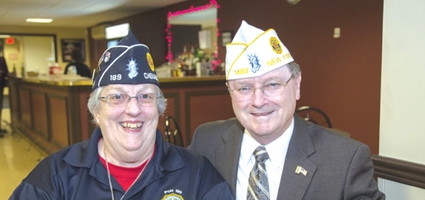 Norwich woman granted Legion’s ‘Award of Excellence’ at annual visit