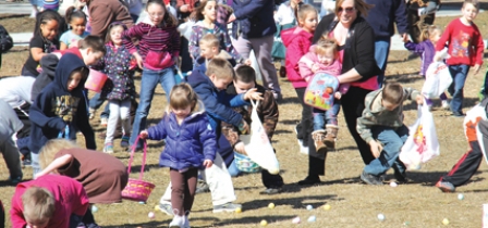 The Easter egg hunt is on!