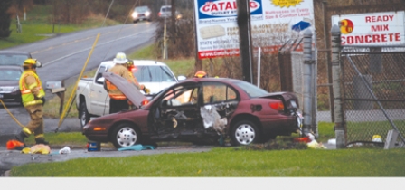 Accident Slows Traffic On Route 12