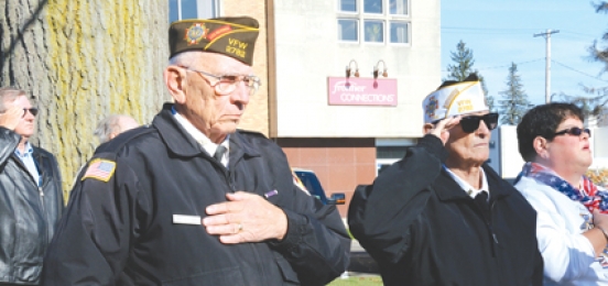 Veteran Day ceremony