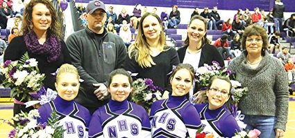 Recognition for NHS senior cheerleaders