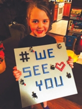 Viral #WeSeeYou campaign honors police, has local impact
