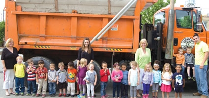 Norwich YMCA Pre-schoolers learn about community helpers